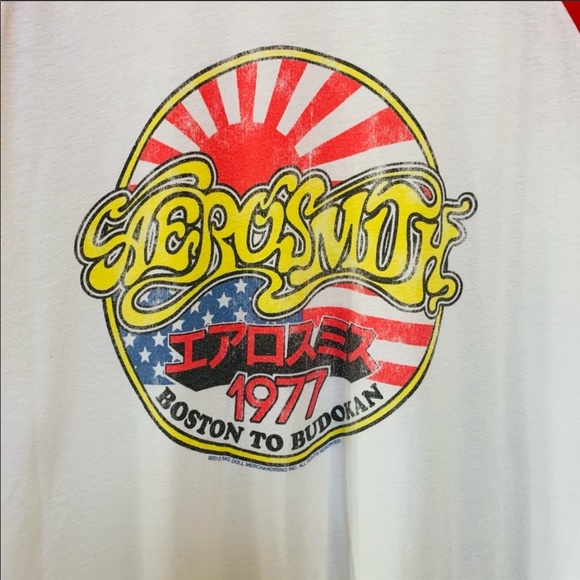 Aerosmith Boston to Budokan 1977 Concert Jersey - Picture 2 of 3